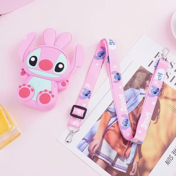 Disney Stitch Mimi Silicon Crossbody CUTE bag - Picture 5 of 6